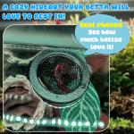 3D Printed Betta Hide and Shrimp Cave