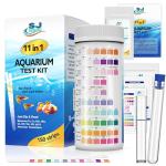 11-in-1 Aquarium Test Strips and Thermometer Kit