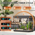 Vehipa 2.4 Gallon Smart Fish Tank Kit