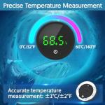 Wireless Digital Fish Tank Thermometer with LED Display