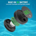 Wireless Digital Fish Tank Thermometer with LED Display