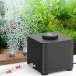 Quiet Adjustable Aquarium Air Pump with Dual Outlets