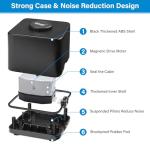 Quiet Adjustable Aquarium Air Pump with Dual Outlets