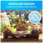 Natural Wood-Like Fish Tank Hideout Cave