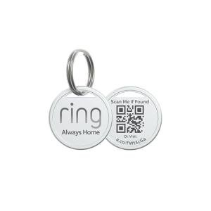 Ring Pet Tag with QR Code and Alerts