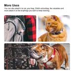 AirTag Silicone Dog Collar Holder - Pink Bone Pattern