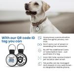 Personalized Silicone Dog Tags with QR Code