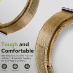 Waterproof AirTag Tactical Dog Collar for Large Dogs