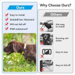 2-Pack Waterproof Dog Collar Holder for SmartTag2