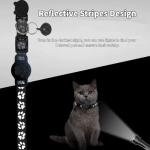 GPS Cat Tracker Collar with Smart Tag and Water-Resistant Design