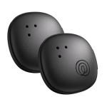 Life360 Bluetooth Tracker Stickers - 2-Pack Black