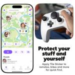 Life360 Bluetooth Tracker Stickers - 2-Pack Black