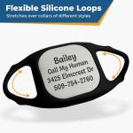 Personalized Dog Collar GPS Tracker Tile Holder