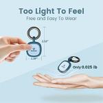 Pawaii Silent Silicone Dog ID Tag with QR Code