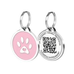 QR Pet Tag with Easy Location Alerts for Pets