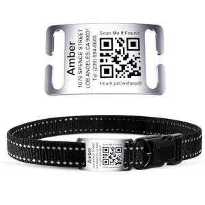 Personalized QR Code Dog Tags for Pets