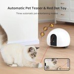Smart Cat Camera with Treat Dispenser and Night Vision