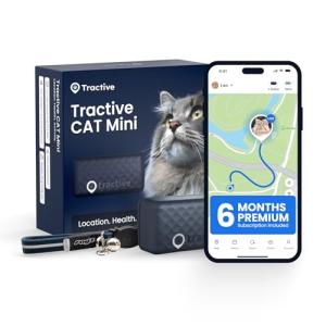 Tractive Cat GPS Tracker with 6-Month Subscription