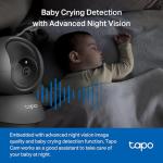 Tapo 1080P Pan/Tilt Pet & Baby Monitor