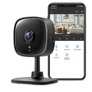 Tapo 2K Indoor Security Camera for Pets & Kids