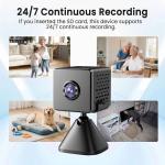 4K Hidden Spy Camera with Live View & Motion Alerts