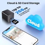 4K Hidden Spy Camera with Live View & Motion Alerts