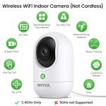 INFIYA 2K Indoor Security Camera - 360° Tracking