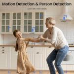 INFIYA 2K Indoor Security Camera - 360° Tracking