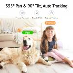 Hugolog 3K Pet Camera with Night Vision