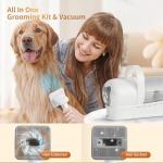 8VR Dog Grooming Vacuum Kit with Clipper & Grinder