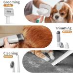 8VR Dog Grooming Vacuum Kit with Clipper & Grinder