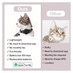 GPS Cat Collar with Bluetooth Tracker - Adjustable