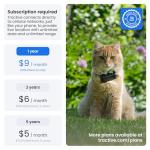 Tractive GPS Tracker for Cats with Wellness Monitoring