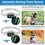 Rechargeable Smart Dog Bark Collar with Adjustable Sensitivity