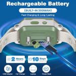 Rechargeable Smart Dog Bark Collar with Adjustable Sensitivity