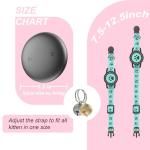 Waterproof GPS Cat Tracker Collar with Bells