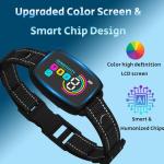 Smart AI Anti-Bark Collar with LED Display