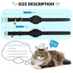 GPS Cat Tracker with Leather Collar – iOS Compatible