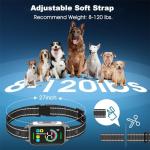 Dinjoo Rechargeable Smart Bark Collar for All Dogs