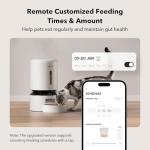 Smart WiFi Automatic Pet Feeder with Timer