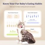 Smart WiFi Cat Feeder with Food Intake Tracker