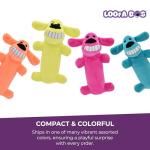 Multipet Original Loofa Dog Squeaky Plush Toy