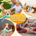Fuufome Plush Squeaky Dog Toys for All Sizes