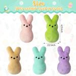 Colorful Bunny Catnip Toys for Indoor Cats