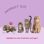 Snuggle Kitty Heartbeat Plush Toy for Cats