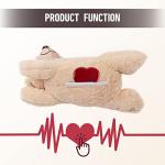 PetPrime Heartbeat Plush Toy for Dogs