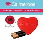 Calmeroos Heartbeat Plush Toy for Puppies and Kittens