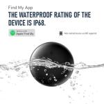 Pink Cat Tracker Collar with Finder Tag for iOS