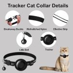 Pink Cat Tracker Collar with Finder Tag for iOS