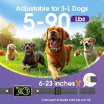 Humane Smart Dog Bark Collar with Adjustable Sensitivity